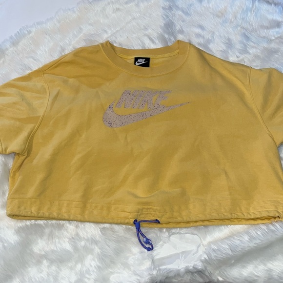 NWOT Nike Sportswear Icon Clash Logo Yellow - Picture 5 of 8